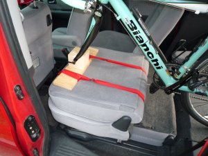 木製自転車用車載キャリア