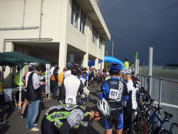 石見グランフォンド2008、2日目のブリーフィング