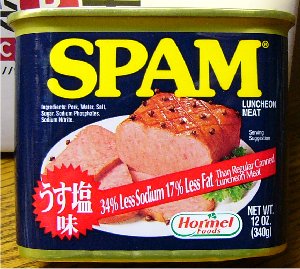 SPAM缶詰 - うす塩