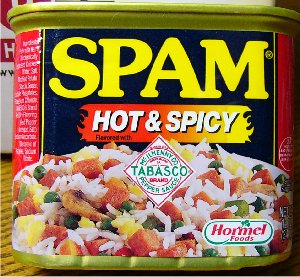 SPAM缶詰 - HOT&SPICY