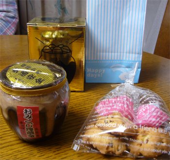 バレンタインのチョコ