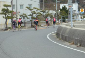 チームジャージの6人衆 in 下蒲刈 チームジャージの6人衆 in 下蒲刈