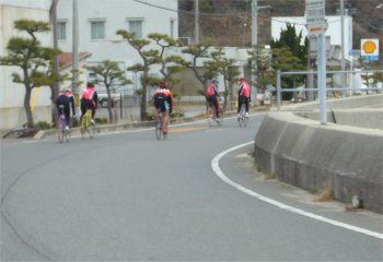 チームジャージの6人衆 in 下蒲刈