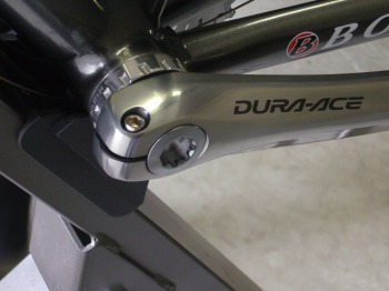 DURA-ACE、左クランク部