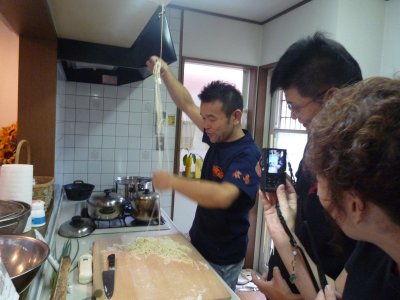 茹でる。あぁ~あ、くっ付いちゃってるよ。の図 茹でる。あぁ~あ、くっ付いちゃってるよ。の図