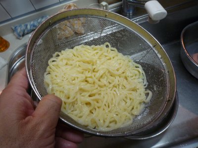 ザルにあげる ザルにあげる