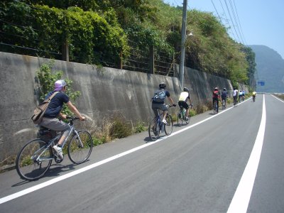 上蒲刈を快走