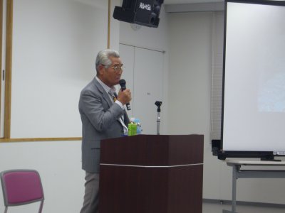 吉井会長さんのお話 吉井会長さんのお話