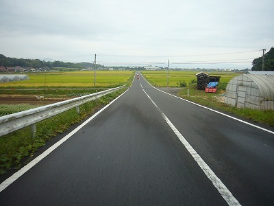平野部に出てきました 平野部に出てきました