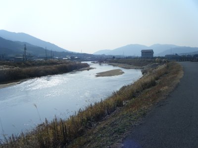 黒瀬の川沿い 黒瀬の川沿い