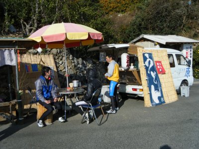 上蒲刈の移動うどん屋「原」さん 上蒲刈の移動うどん屋「原」さん
