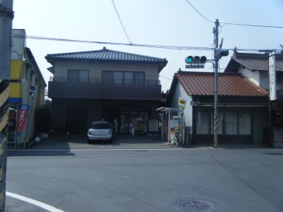 国道375号に出る 国道375号に出る