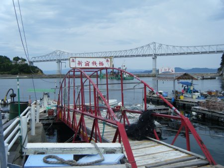 鹿島の新宿桟橋 鹿島の新宿桟橋