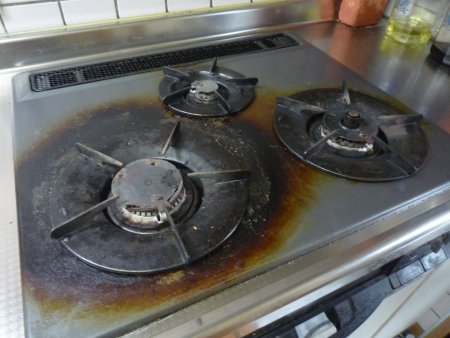 以前のコンロ 以前のコンロ
