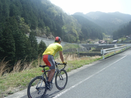 GAKEさん、戸河内峠アタック GAKEさん、戸河内峠アタック