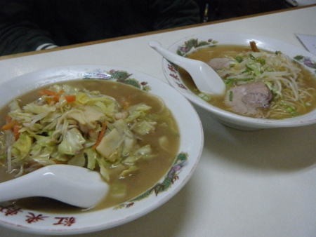 ちゃんぽん、中華そば ちゃんぽん、中華そば