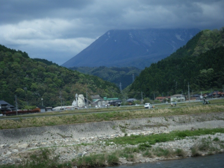 大山が見えてきた 大山が見えてきた