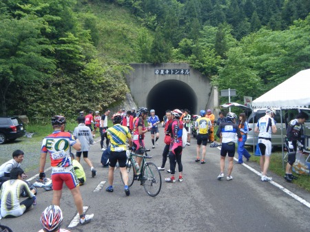 和やかなゴール地点 和やかなゴール地点