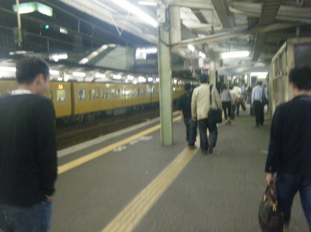 21:27 広島駅到着