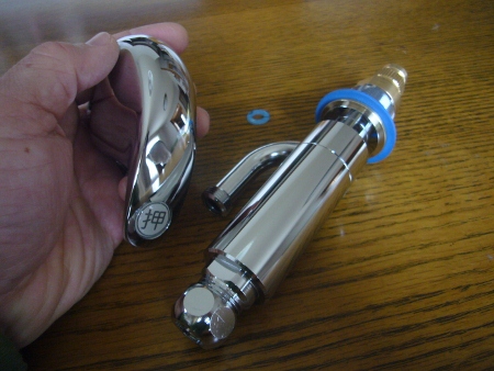 届いた水栓 届いた水栓