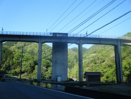 天空の宇都井駅