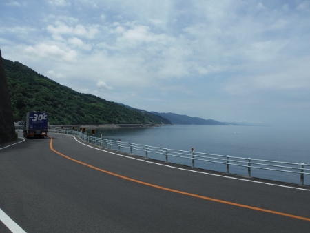 佐田岬の先の方が良く見える