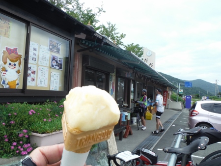 ジェラート休憩