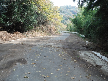 路面清掃されている