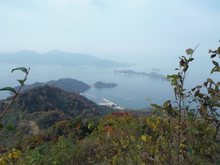 宮島、眺望悪し
