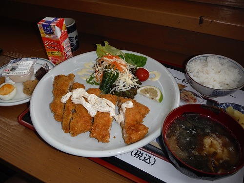 チキンカツ定食