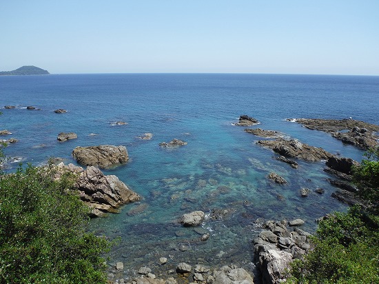 ぅわぁ~! 海きれい!!