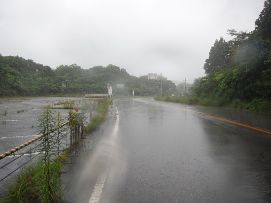 ここで豪雨