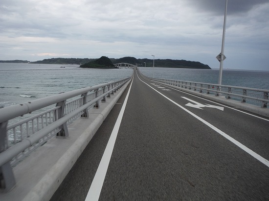 角島大橋到着