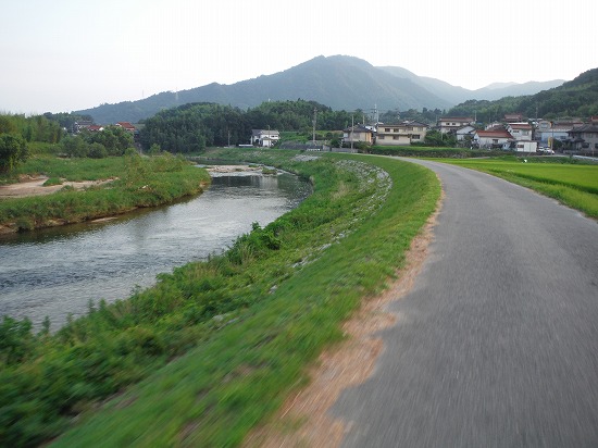 いつもの川沿い
