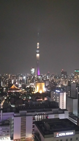 ホテルからの眺め