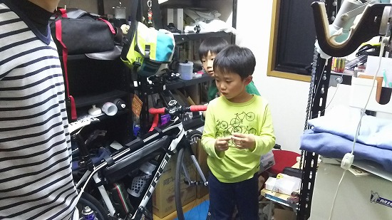 チャリ部屋侵入