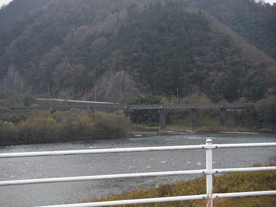 線路が見えた