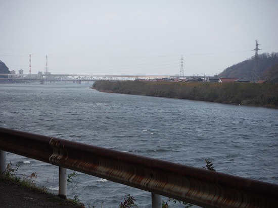 海が見えた