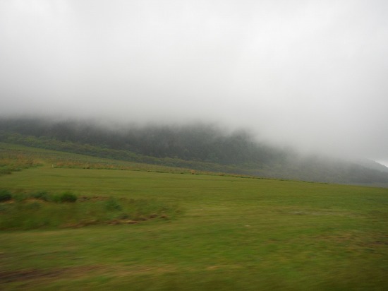 西の原の上の雲