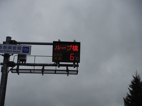 寒い…