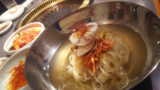 モランボンの冷麺