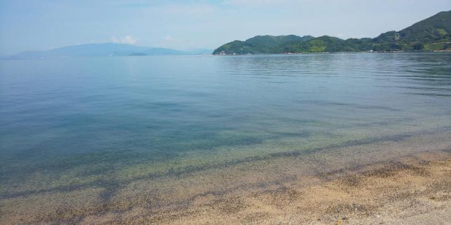 岡村島の海岸